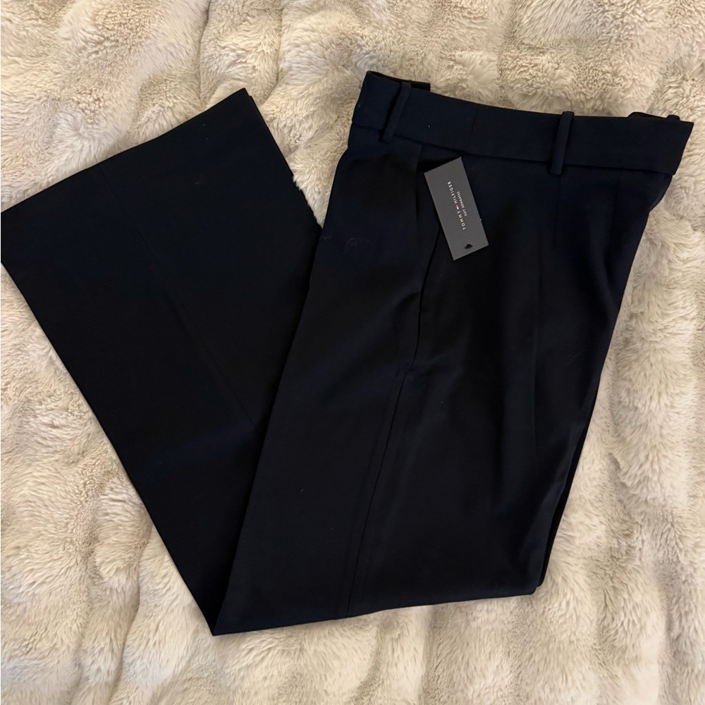 Tommy Hilfiger Navy Blue Women's Trousers